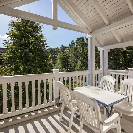 Dünenpark - Klassik Mit 1 Schlafzimmer Und Balkon Im Dachgeschoss 160 * Binz
